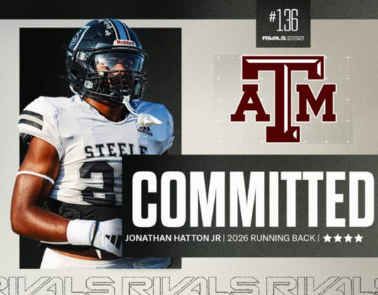 Texas A&M Aggies win out for four-star RB Jonathan Hatton Jr.