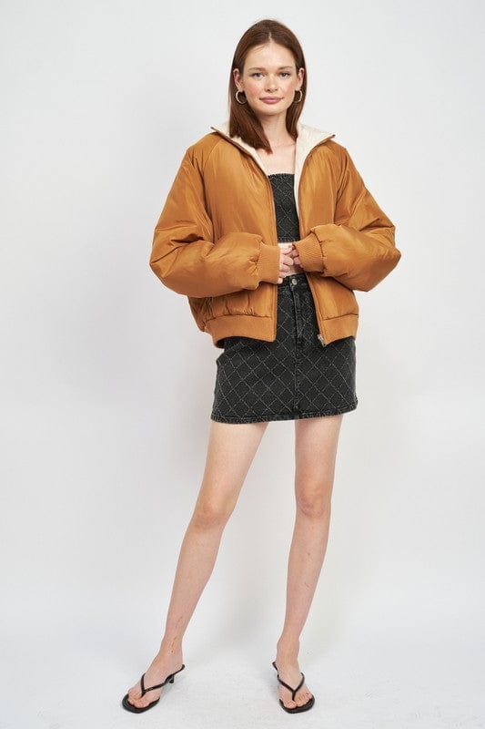 Women's Reversible puffer jacket