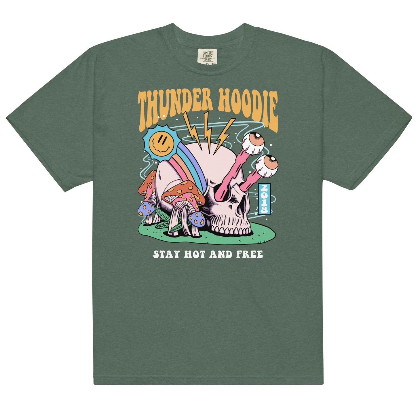 Thunder Hoodie Premium Graphic Tees Men and Women - Cool Shirts Design T-Shirts S - 4XL