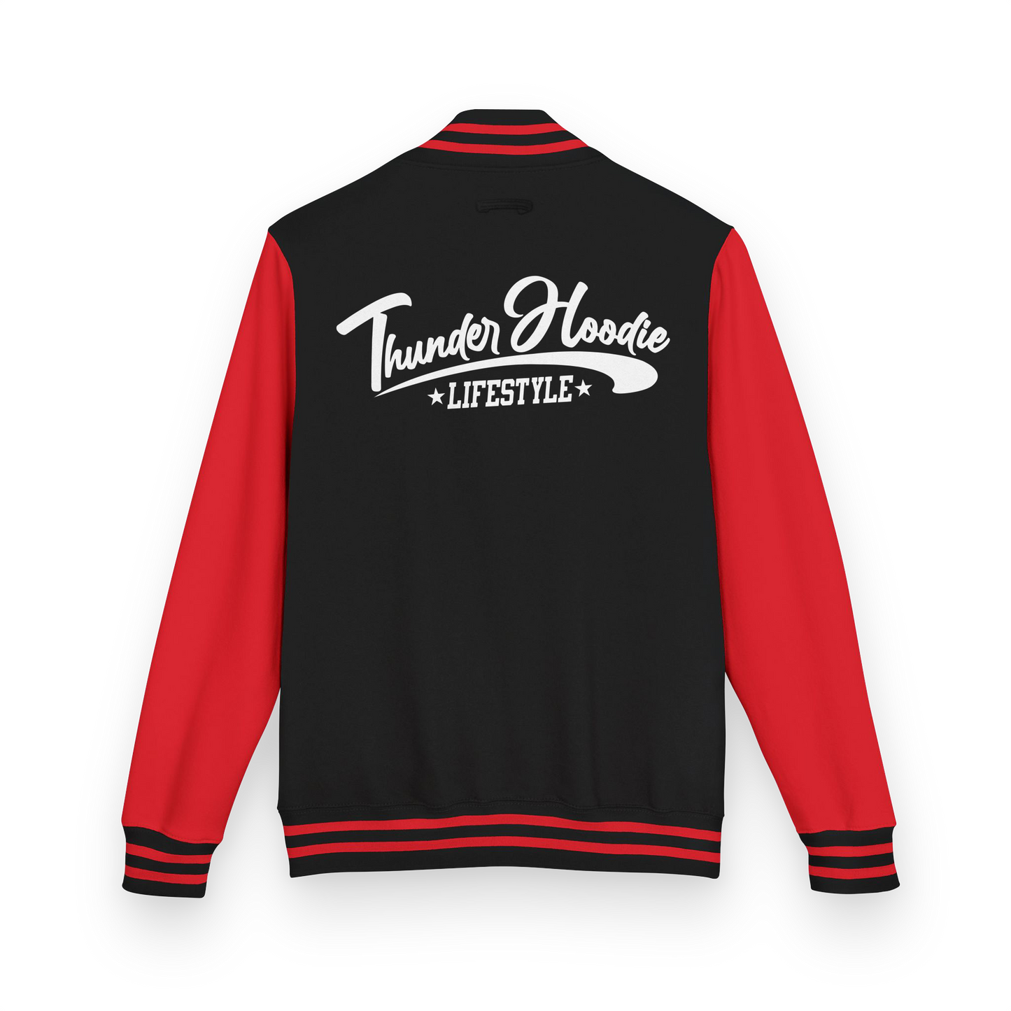 Heavyweight letterman jacket