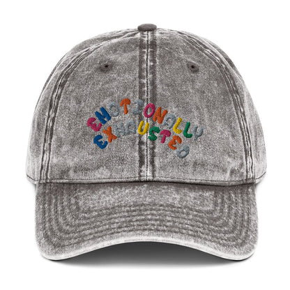 Vintage Cotton Twill Cap